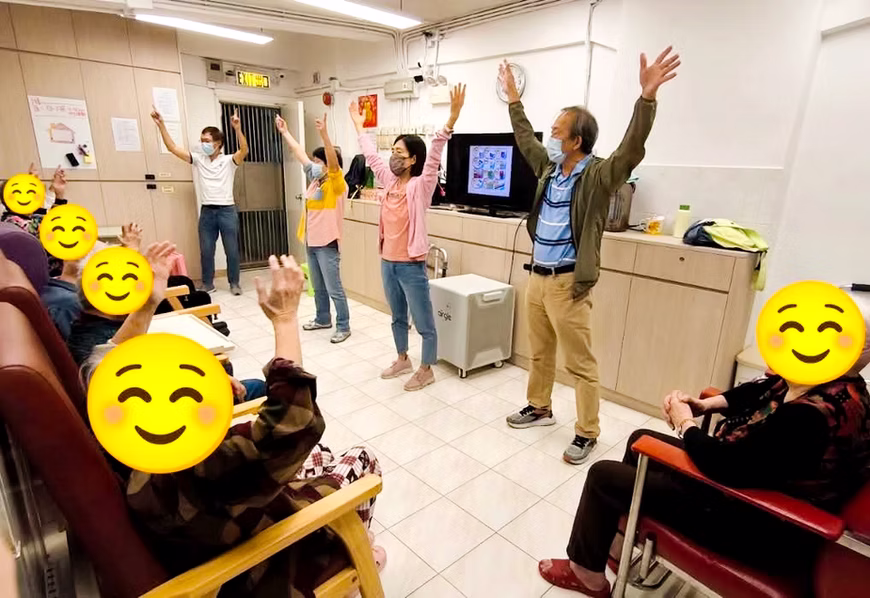 城市護老之家有限公司 own website, 城市護老院第二分院 page: activity photo