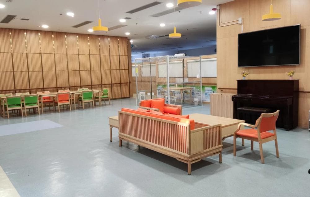 SWD Elderly Information Website - activity area / living room / dining room