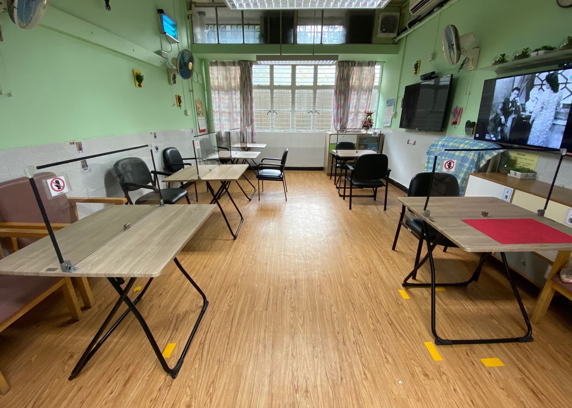 SWD Elderly Information Website: Activity Area / Living Room / Dining Room on the Tak Tin profile page